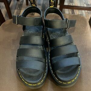 Dr. Martens black sandles